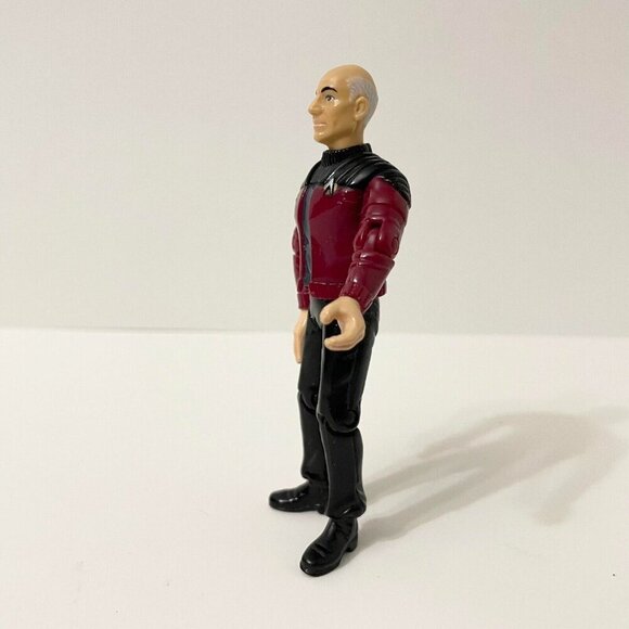 Vintage 1992 Star Trek Captain Jean Luc Picard 4 Inch Action Figure Playmates - Picture 3 of 16